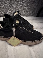 Replay Black Glitter