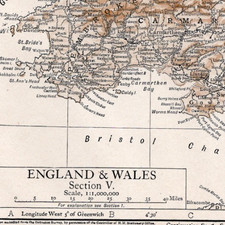 Wales Map England & Wales