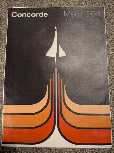 Large retro style - style, concorde