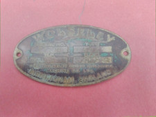 Wolseley wd11 brass - wd11, makers