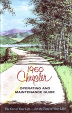 1960 Chrysler Owners Manual
