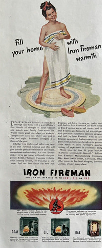 Iron fireman automatic - iron, heating