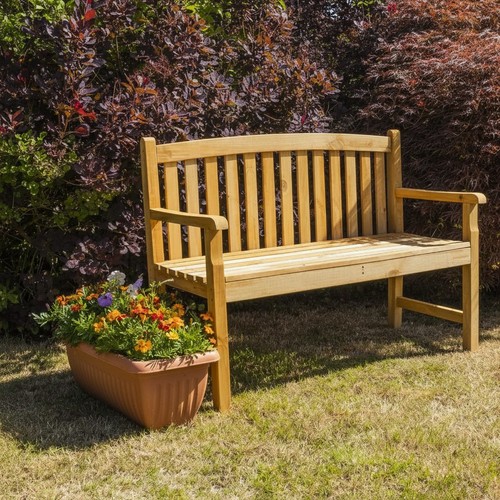 Wooden seater garden - 2-seater, bench