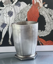 ART DECO timpani silver metal