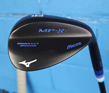 MIZUNO MP-R12 SERIES BLACK NITRIDE 52° GAP WEDGE SPINE ALIGNED CUSTOM BLACK KBS