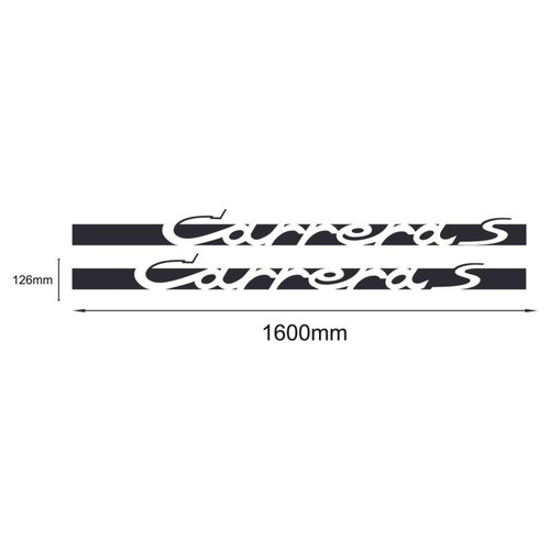 Car side decal sticker set - car,