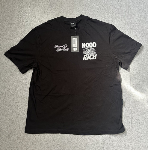 Hoodrich men black - l,