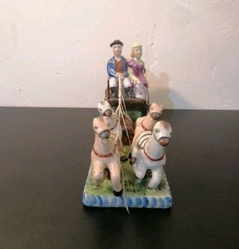 Vintage porcelain horse - porcelain,