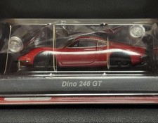 Kyosho 1/64 Ferrari Dino 246GT Red Mini Car Collection 7 Unassembled