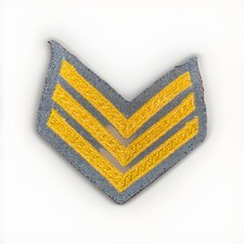 RAF Sergeant Chevron, 3 Bar