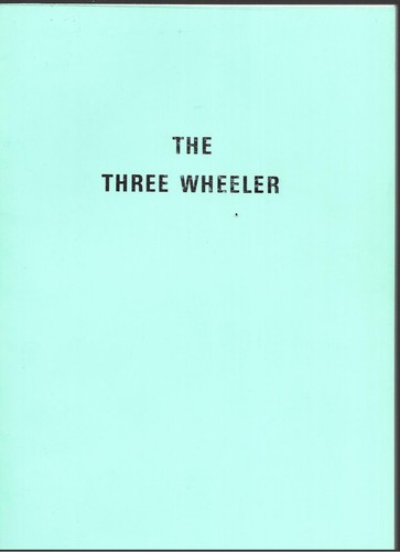The three wheeler story - three, wheeler: