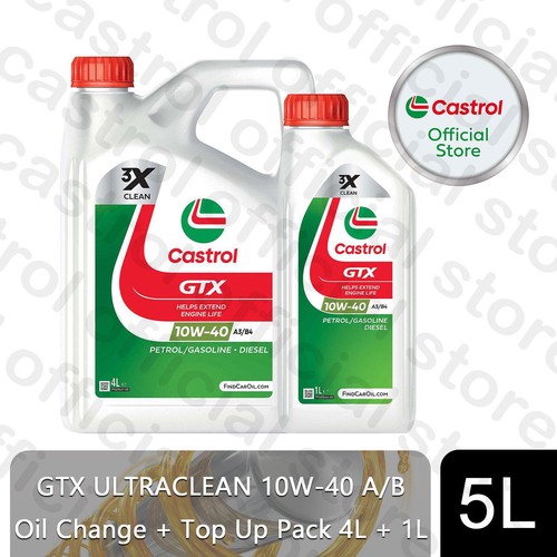 Castrol gtx ultraclean - ultraclean, 10w-40