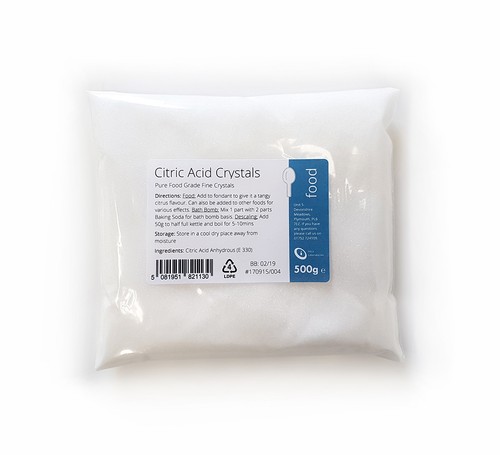 Citric acid 500g purest food - 500g,