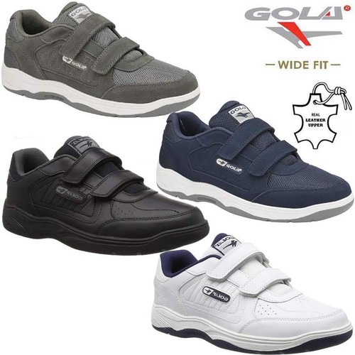 Mens gola casual leather wide - gola,