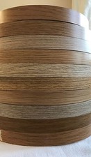 Oak/Light Oak Pre Glued Iron on Melamine Edging Tape various oak colours