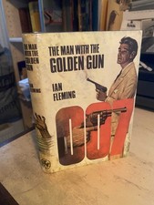 Ian Fleming: The Man with the Golden Gun 1965 Very Good James Bond Book Club HB