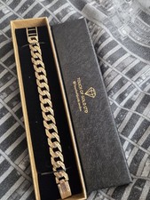 9ct gold curb pattern link