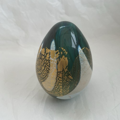 Isle wight glass egg shaped - glass,