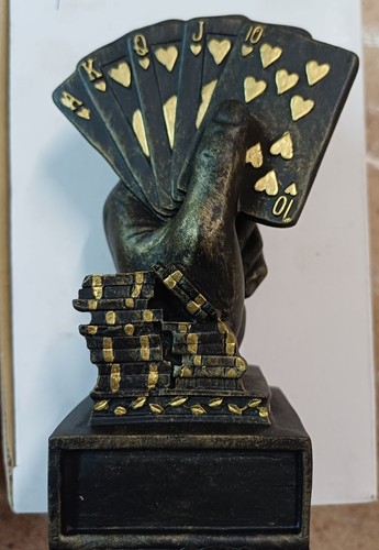 Poker trophies cards - poker,