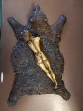 Nude Golden Sexy Young Lady On