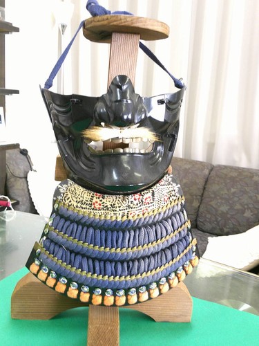 Yoroi menpo japanese armor - japanese,