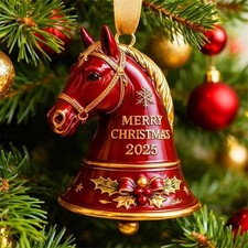 2025 Merry Christmas Horse