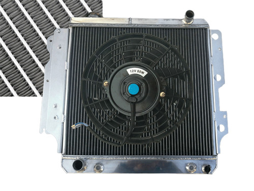 Aluminum radiator fan for - aluminum, jeep