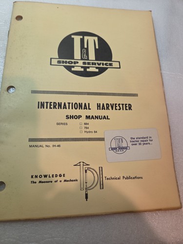 Shop service repair manual - shop,
