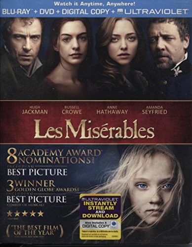 Les miserables blu ray - les,