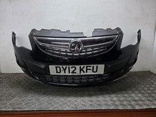 Vauxhall Corsa D Sxi Air Con 5dr Hatch 2009-2014 Bumper (front) Black 
