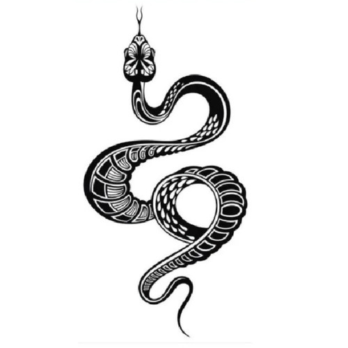 Snake cobra temporary tattoos - snake,