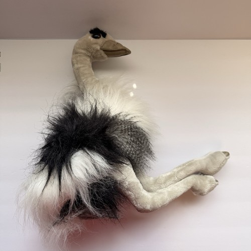 Ostrich hand puppet plush - hand,