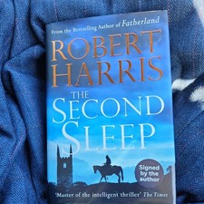 Robert Harris signed book The