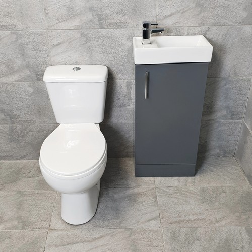 Cube 400mm cloakroom vanity - cube,