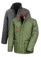 Result Urban Cheltenham Gold Quilted Fleece Lined Jacket
