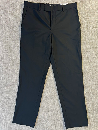 Men black dress - h&m, pants
