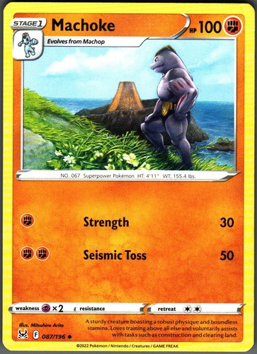 Machoke 087 196 - machoke, 087/196