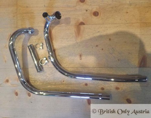 Triumph exhaust pipes t120 - pipes,