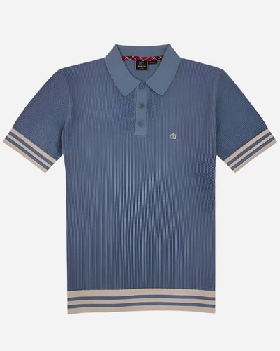 Merc jamie knit polo trooper - jamie,