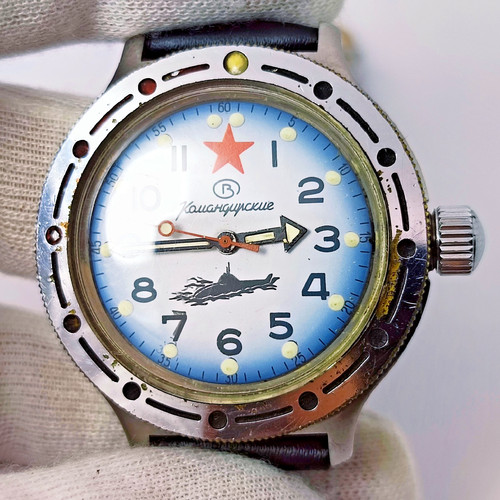 Vintage soviet watch - vintage,