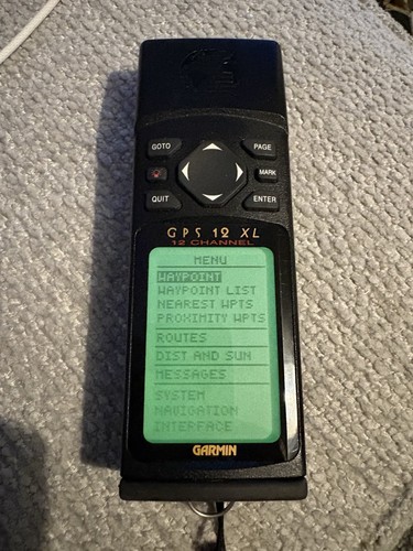 Garmin gps 12xl channel - garmin,