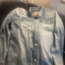 Levi's Denim Shirt Mens Medium