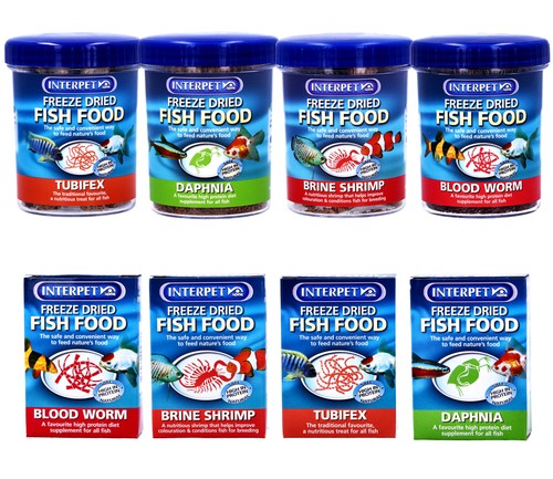 Interpet freeze dried fish - freeze,