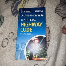 Driving Standards Agency The Official Highway Code FREE Shipping, 2007 edition 