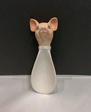VTG PIG SCOOP CERAMIC PINK AND
