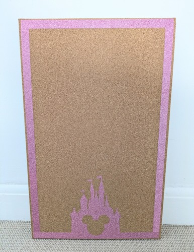 Handmade pink vinyl decorated - pink,
