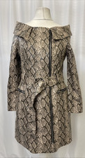ASOS DESIGN premium snake pu