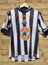 Original Newcastle United Football Shirt 1997 Adults XS