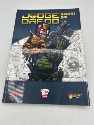 Judge dredd miniatures game - judge,