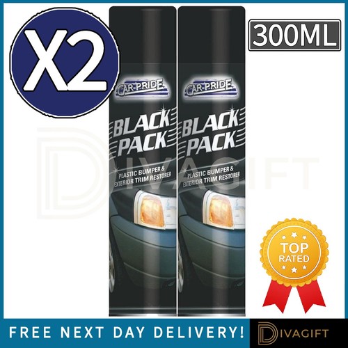 Black plastic bumper trim - 2,